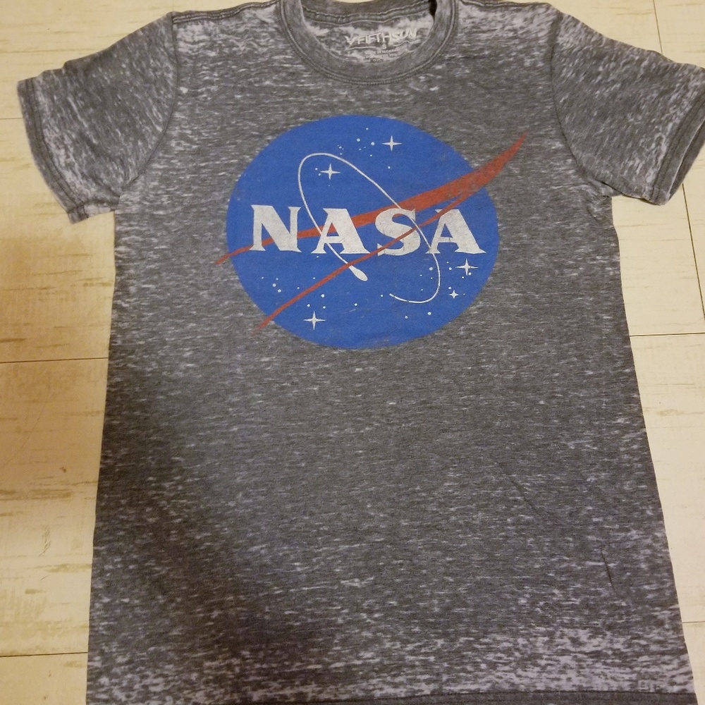 Gray NASA Graphic Tee